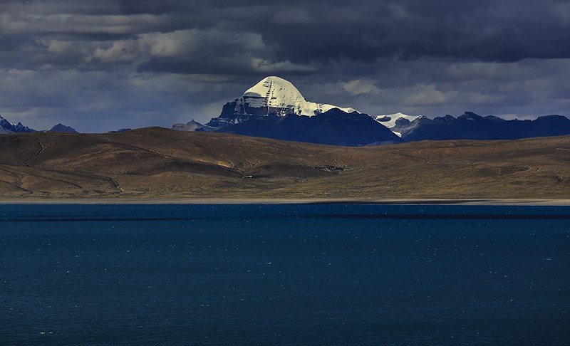 Holy Lake Monasarovar and Holy Mountain Kailash