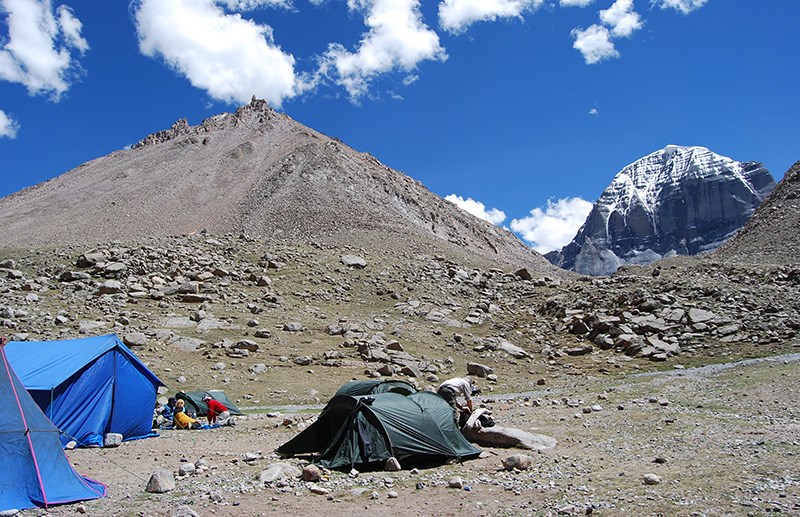 Trekking around Kailash