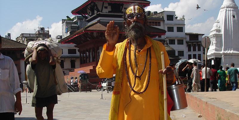 Ascetic Monk in Kathmandu