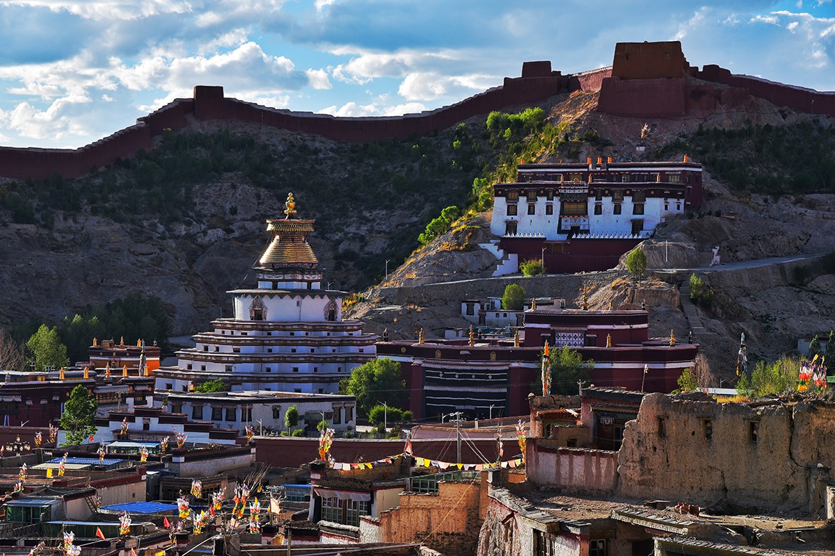 Pelkhor Monastery with Kumbum Stupa | Photo by Liu Bin