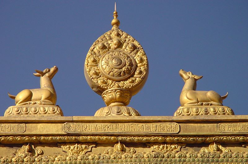 Decoration of Temple Roof