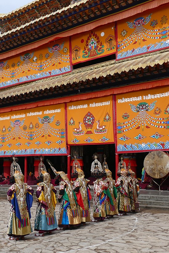 Group tour during Monlam Festival (Losar) in East Tibet Amdo 2016