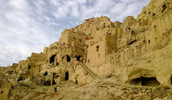 Ruins of Ancient Buildings in Tibet