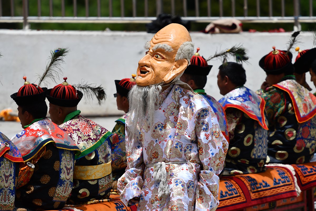 Mask Dance Festival in Katok Monastery