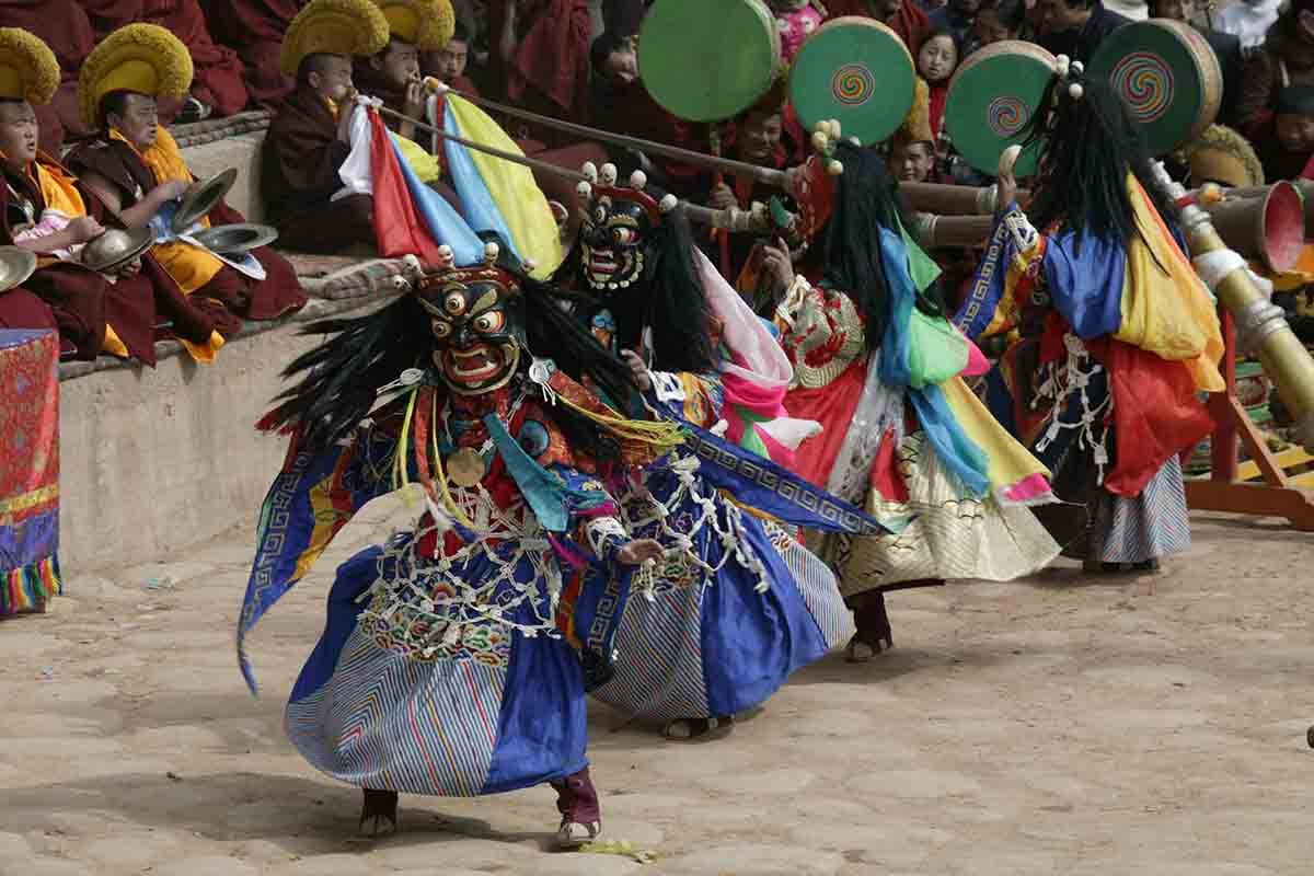 Monlam Festival (Losar, Tibetan New Year) in Tongren