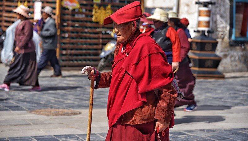 Monk in Lhasa