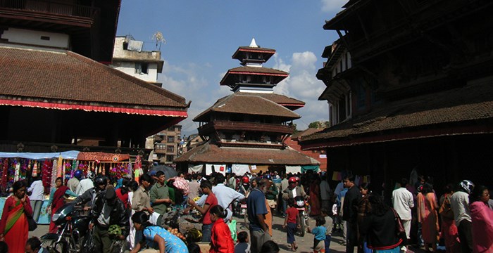Market in Kathmandu 
