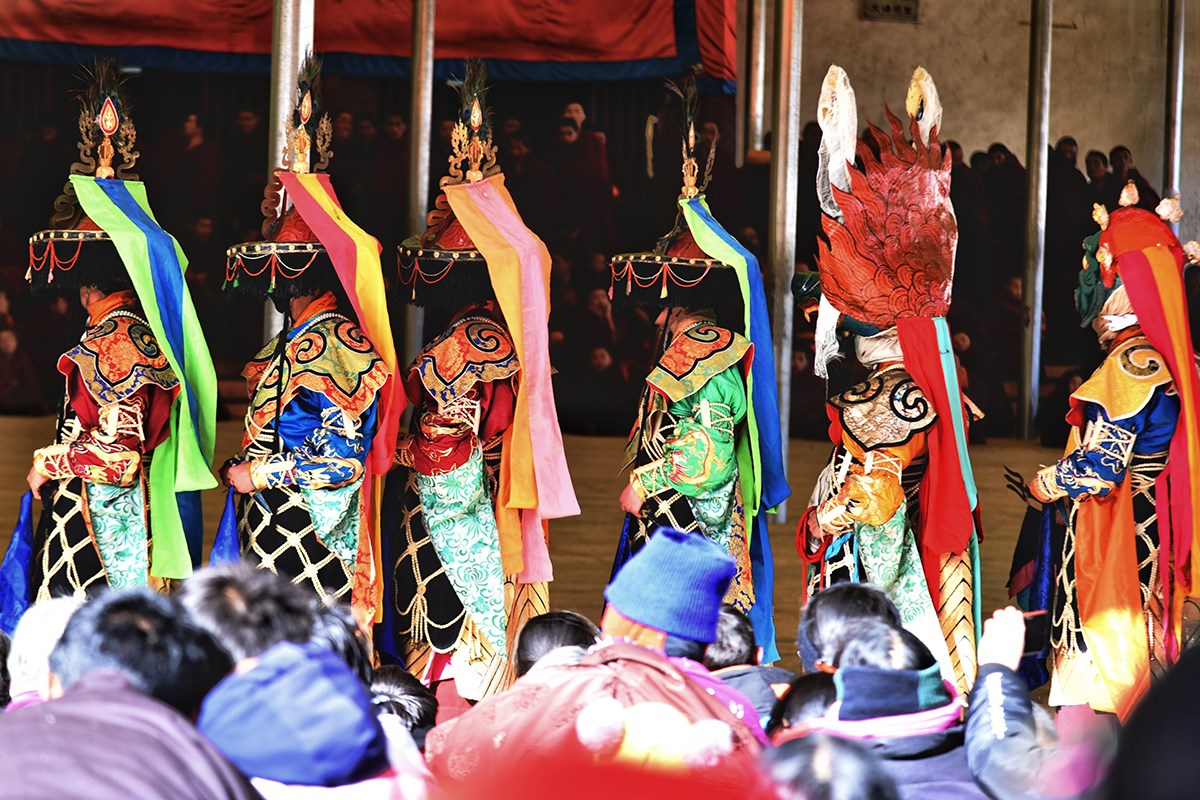 Monlam Festival Losar in Aba | Photo by Liu Bin