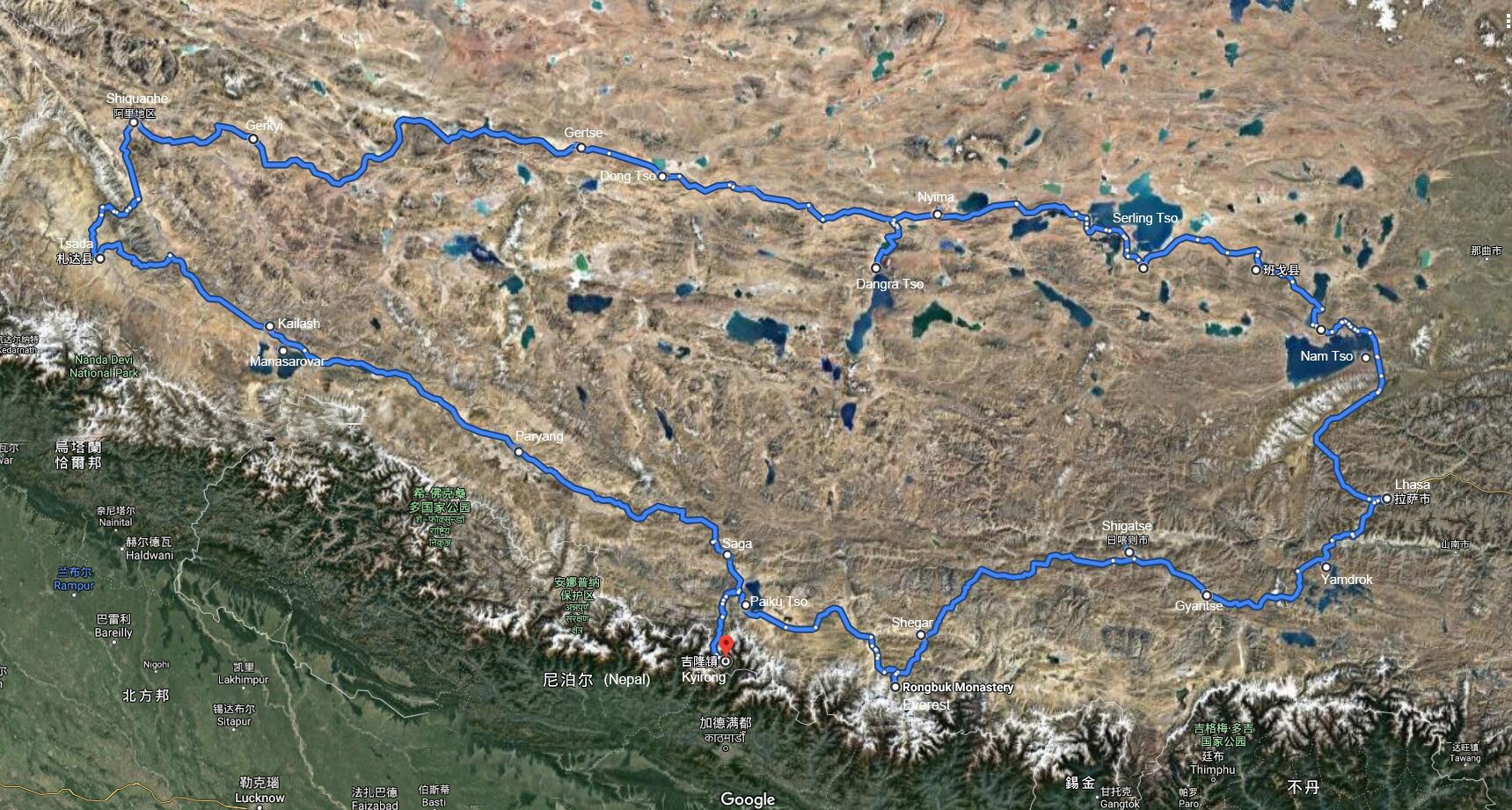 Self Drive Tour to Northern Tibet and Kailash
