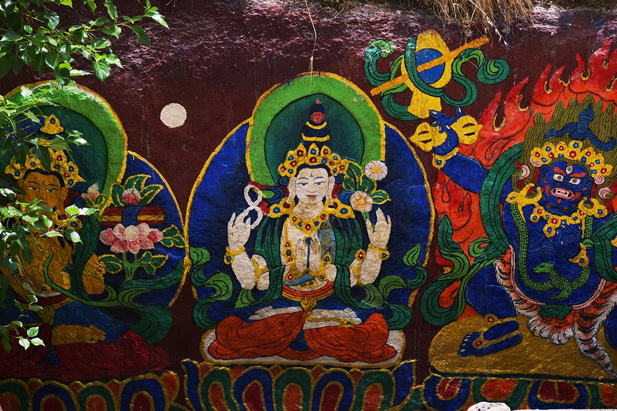 Mural at Sera Monastery | Photo by Liu Bin