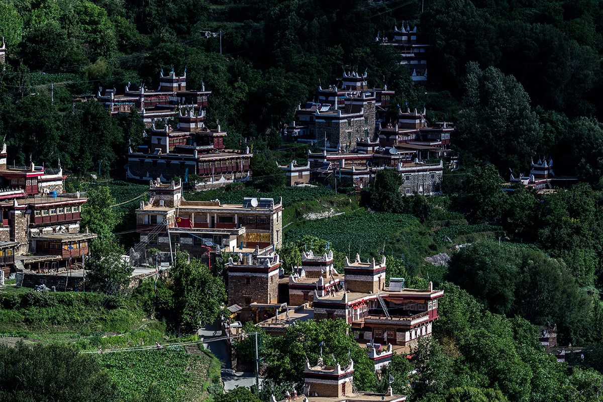 Jiaju Village in Danba | Photo by  Liu Bin