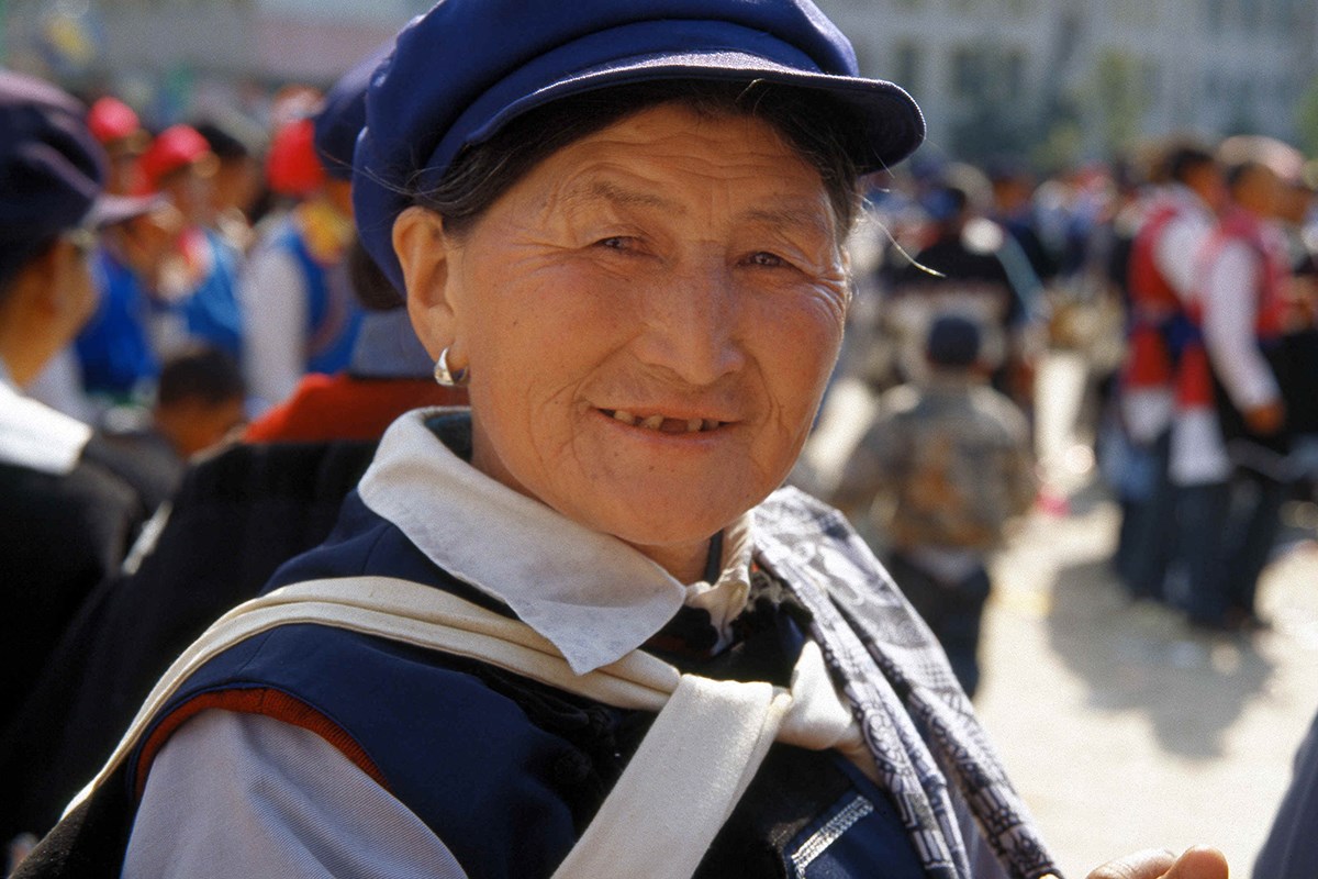 Naxi Woman in Lijiang 