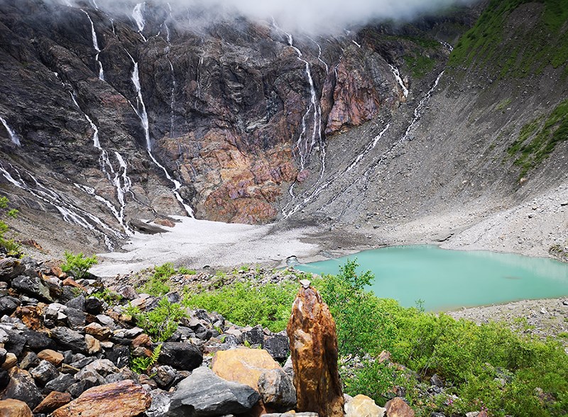 Ice Lake (Binghu) of Meili Snow Mountain 